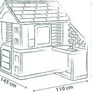 LIFE NATURE PLAYHOUSE + KITCHEN PLAYHOUSE. Indoor/outdoor sustainable play with 51% recycled material Image 3