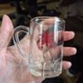 Vintage Welsh Dragon Mini Glass Tankard Image 3