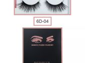 Magnetic Eyelashes with Magnetic Eyeliner and Tweezer - 3 Pair Set - Long Lashes - Size 6D-04