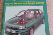 Haynes Renault Clio service and repair manual hardback FREE STANDARD POSTAGE INCLUDED