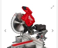 milwaukee mitre saw 305mm & stand