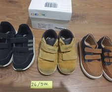 boys shoes 26/ 9uk geox adidas