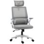 Office chair Desk chair Office-stool, height-adjustable, 1 headrest, 60 x 61 x 121.5 cm. Black Image 5