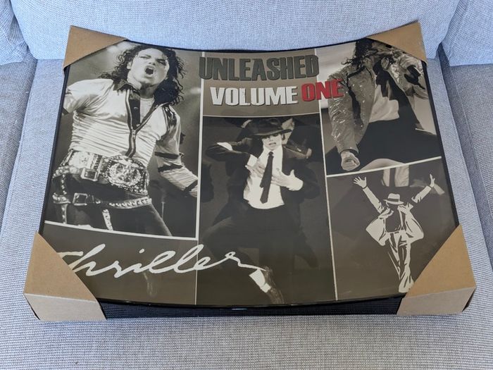 Michael Jackson Unleashed Volume One 3D Curved Wall Display 49cm
