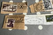 4 old Irish stamps