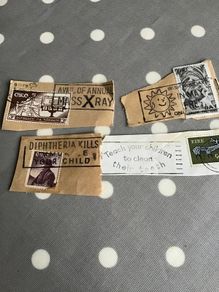 4 old Irish stamps