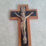 Old cross, Jesus Christ 16 X 10 CM. Image 4