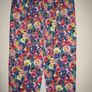 ZARA Floral Print Stretch Midi Skirt New Image 3