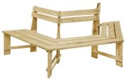 Garden Bench 240 cm Impregnated Pinewood