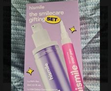 New hismile teeth whitening set