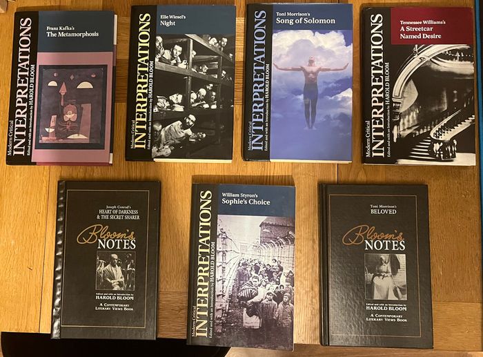Harold Bloom Modern Critical Interpretations Book Collection