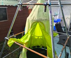 Swing tent