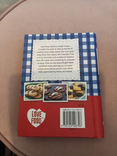 Cookie making cookery book