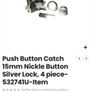 Push locks for camper van cabinets Image 2