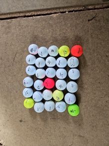 golf balls
