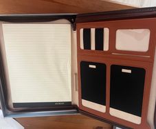 A4 Leather Zip Portfolio-new