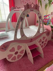 disney princess carraige bed