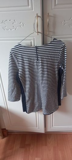 ladies stripey cotton top