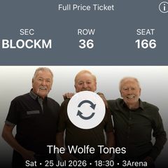 wolfe tones gig