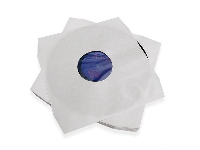 40% OFF! 100 x 12 inch Poly Paper Inner Sleeves - ANTI-STATIC Protection for your vinyl Record Collection - PREMIUM TOP QUALITY Polylined