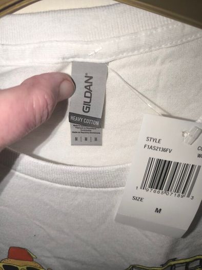 Friends t shirt size