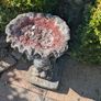 Angel and Shell Stone Birdbath garden statue Image 4