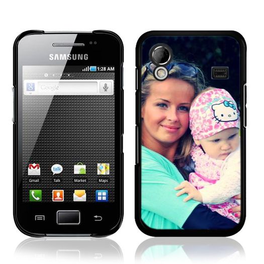 Samsung Galaxy Ace S5830 - Personalised hard case - Black or white