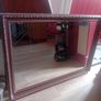 large vintage heavy wall mirror Image 2