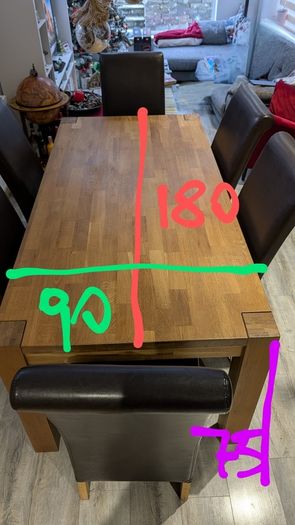 Dining Table and Chairs
