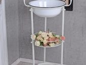L'HOTEL PARIS' Washbasin Shabby Chic Washbasin Antique Enamel Vintage