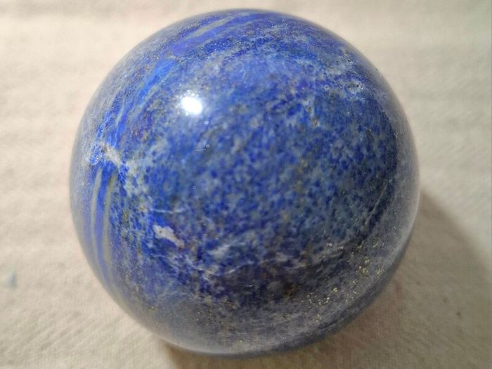 Gorgeous Lapis Lazuli natural gemstone sphere 6cm 270g stone for emotional blockages