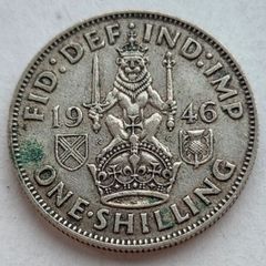 Great Britain Silver Shilling 1946 George VI KM# 853