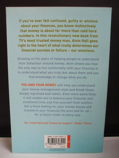 SALE!  WHAT NOT TO SPEND: priceless ways to manage your money; YOU AND YOUR MONEY: creating a prosperous relationship by Alvin Hall