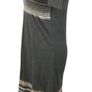 Dorothy Perkins Grey Striped Short Sleeve Cotton Blend Jumper Dress Uk 10 Image 4