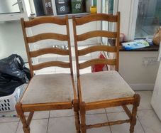 2 kitchen chairs