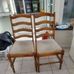 2 kitchen chairs