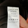 JIGSAW silk black floral dress UK 12 Image 4