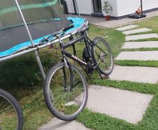 retro adult mountain bike