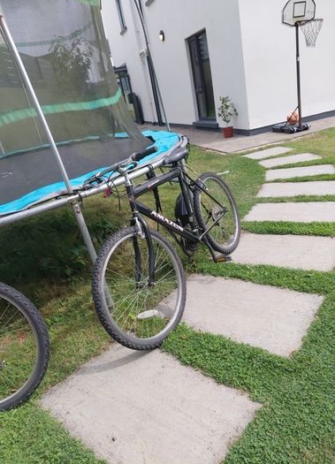 retro adult mountain bike