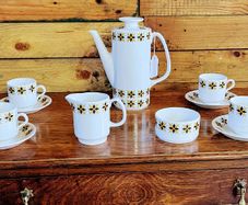 Arklow Pottery Stardust  coffee set