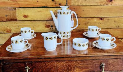 Arklow Pottery Stardust  coffee set