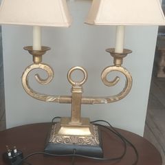 table lamps.  28 inches high