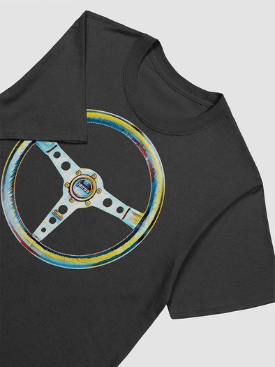 Tshirts: MOMO, Personal, OMP steering wheels
