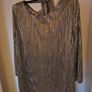 George gold/ navy party set Blouse and culottes size UK18 EU46 Perfect condition Postage included Image 6