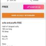 free sofa and large pouffe Image 3