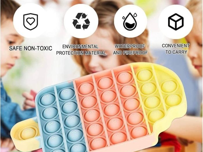 Fidget Toys, Fidget Toys Pack for Kids, Sensory Fidgets Pack Anxiety Relief Toys for Autism, Simple Fidget Toys Set with Fidget Popper for Party Bag Filler, School Classroom Reward (FREE POSTAGE)