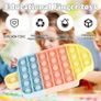 Fidget Toys, Fidget Toys Pack for Kids, Sensory Fidgets Pack Anxiety Relief Toys for Autism, Simple Fidget Toys Set with Fidget Popper for Party Bag Filler, School Classroom Reward (FREE POSTAGE) Image 2