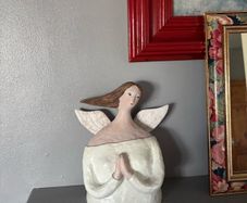 polyresin angel figurine, "Angel Criva,"