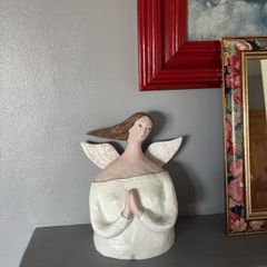 polyresin angel figurine, "Angel Criva,"