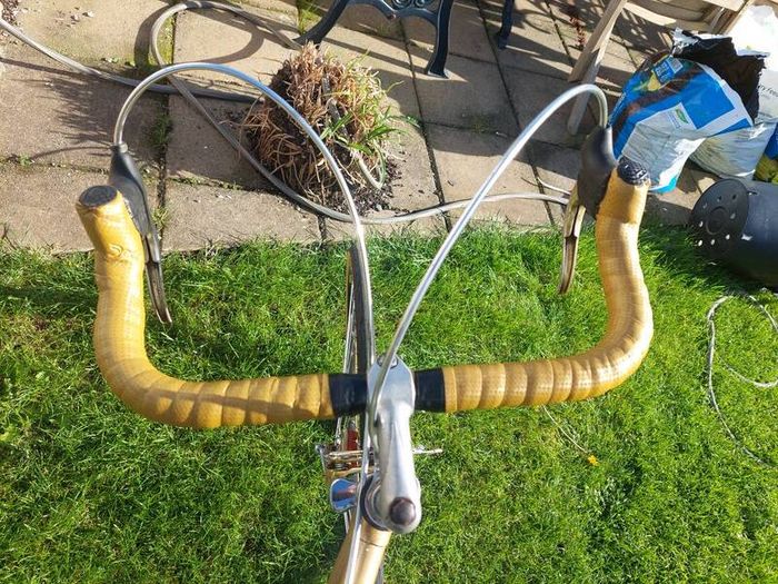 Vintage Puch rebuilt as fixie